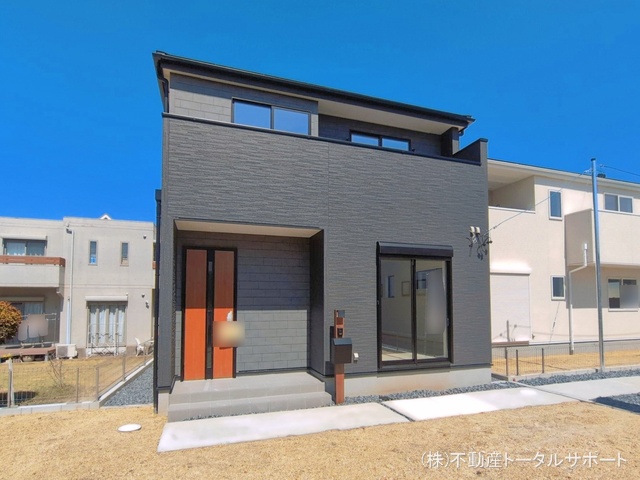 愛知県愛西市佐屋町亥新田の新築戸建て外構写真 2026年3月26日撮影