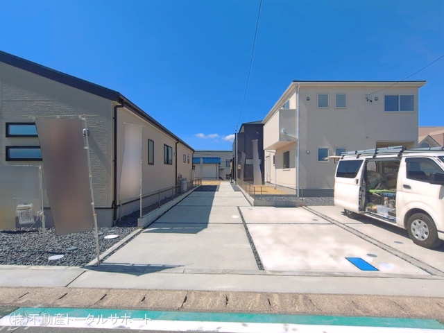 愛知県愛西市佐屋町亥新田の新築戸建て外構写真 2026年3月26日撮影