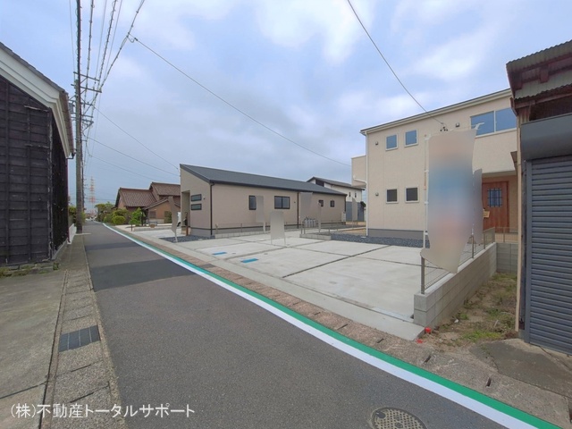 愛知県愛西市佐屋町亥新田の新築戸建て完成写真 2026年4月14日撮影