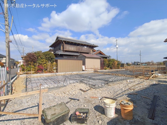 愛知県稲沢市田代１丁目の新築戸建て基礎写真 2026年2月12日撮影