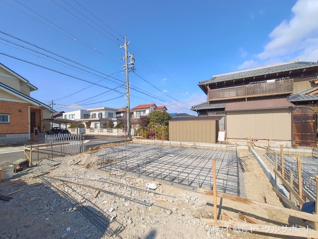 愛知県稲沢市田代１丁目の新築戸建て基礎写真 2026年2月12日撮影