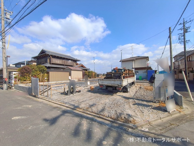 愛知県稲沢市田代１丁目の新築戸建て基礎写真 2026年2月12日撮影