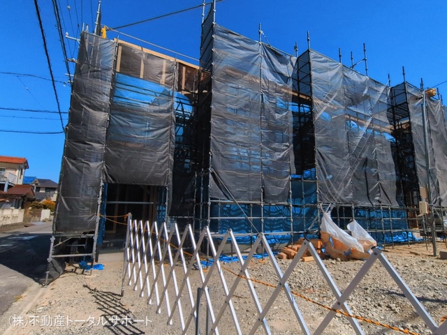 愛知県稲沢市田代１丁目の新築戸建て上棟写真 2026年3月9日撮影