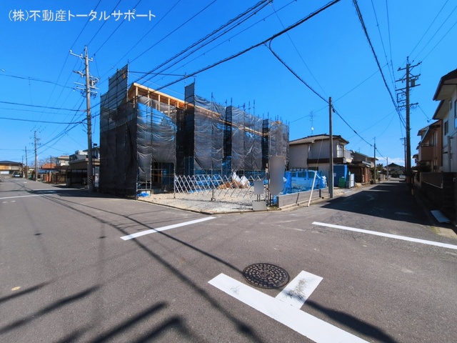 愛知県稲沢市田代１丁目の新築戸建て上棟写真 2026年3月9日撮影