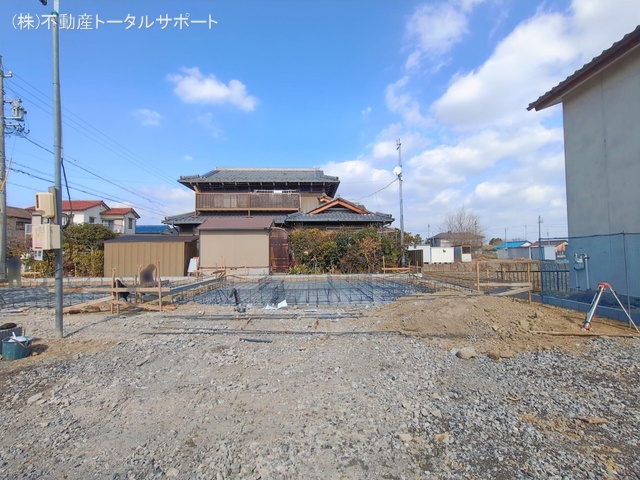 愛知県稲沢市田代１丁目の新築戸建て基礎写真 2026年2月12日撮影