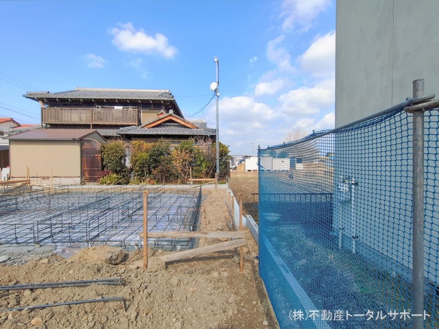 愛知県稲沢市田代１丁目の新築戸建て基礎写真 2026年2月12日撮影