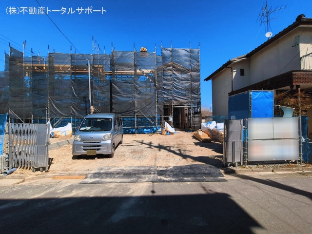 愛知県稲沢市田代１丁目の新築戸建て上棟写真 2026年3月9日撮影