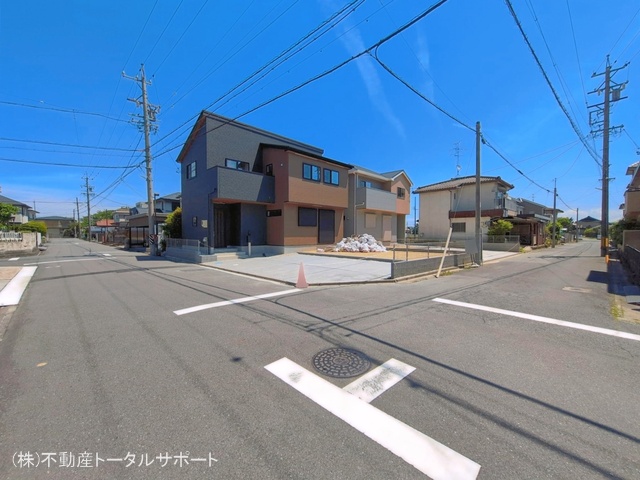 愛知県稲沢市田代１丁目の新築戸建て外構写真 2026年5月13日撮影