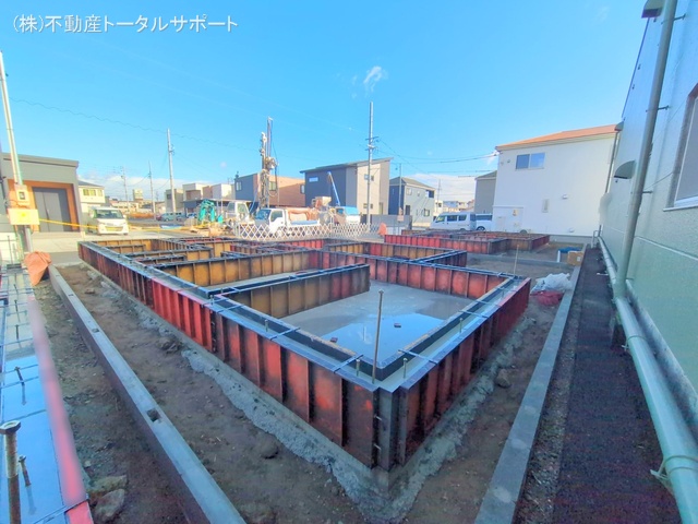 愛知県海部郡大治町大字長牧字中道の新築戸建て基礎写真 2025年12月3日撮影
