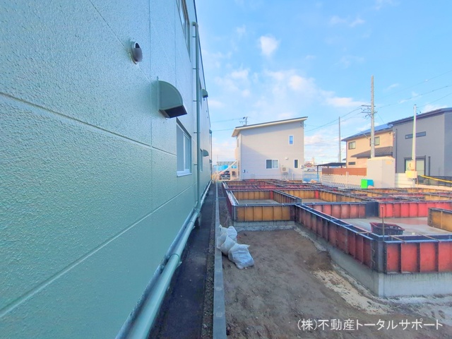 愛知県海部郡大治町大字長牧字中道の新築戸建て基礎写真 2025年12月3日撮影