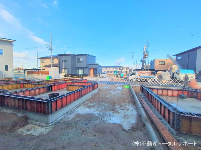 愛知県海部郡大治町大字長牧字中道の新築戸建て基礎写真 2025年12月3日撮影