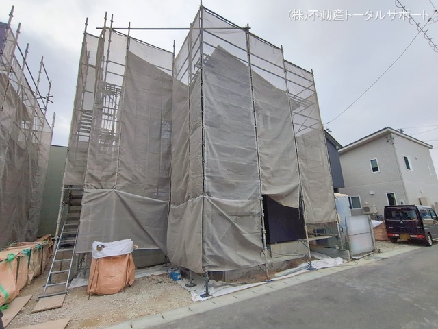 愛知県海部郡大治町大字長牧字中道の新築戸建てシート写真 2026年1月28日撮影