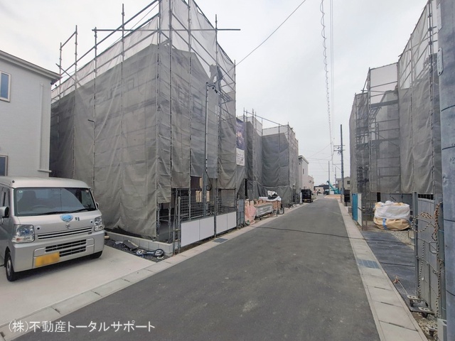 愛知県海部郡大治町大字長牧字中道の新築戸建てシート写真 2026年1月28日撮影