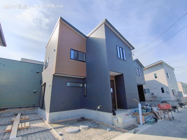 愛知県海部郡大治町大字長牧字中道の新築戸建て外構写真 2026年2月19日撮影