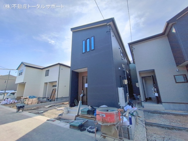 愛知県海部郡大治町大字長牧字中道の新築戸建て外構写真 2026年2月19日撮影