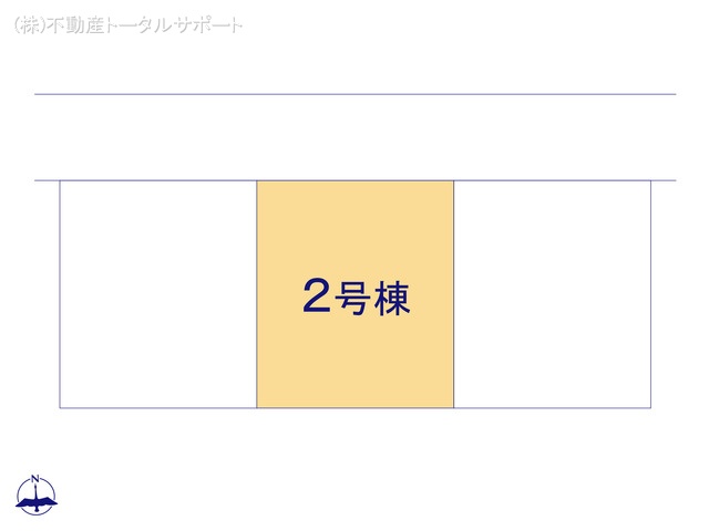 愛知県海部郡大治町大字長牧字中道の新築戸建て全体区画図 ※図面と異なる場合は現況を優先