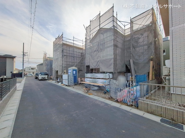 愛知県海部郡大治町大字長牧字中道の新築戸建て上棟写真 2026年1月6日撮影