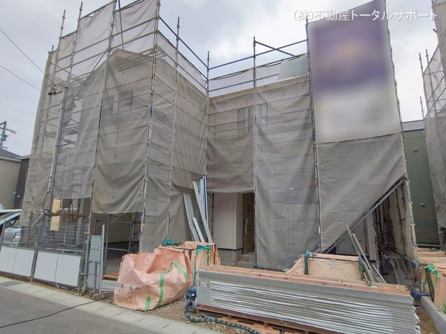 愛知県海部郡大治町大字長牧字中道の新築戸建てシート写真 2026年1月28日撮影