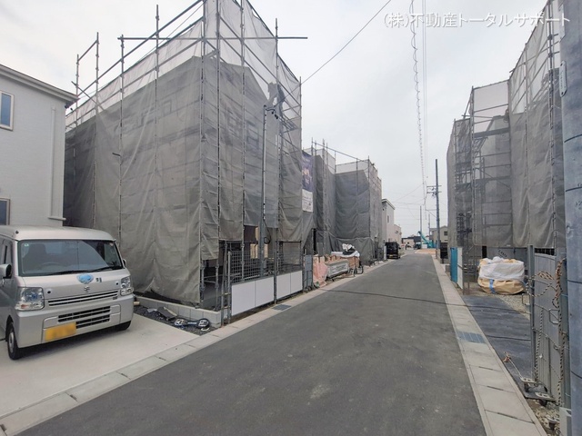 愛知県海部郡大治町大字長牧字中道の新築戸建てシート写真 2026年1月28日撮影