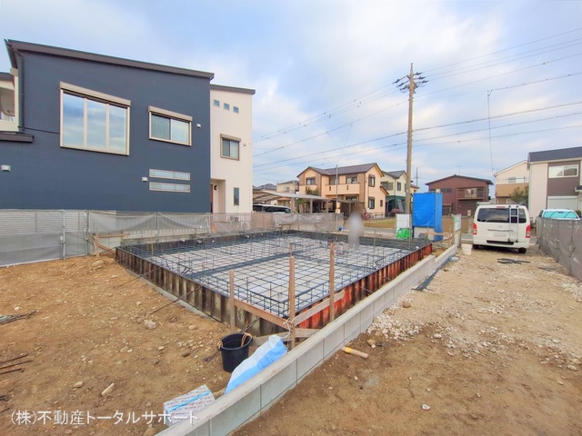 愛知県海部郡大治町大字長牧の新築戸建て基礎写真 2025年12月7日撮影