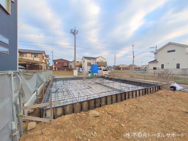愛知県海部郡大治町大字長牧の新築戸建て基礎写真 2025年12月7日撮影