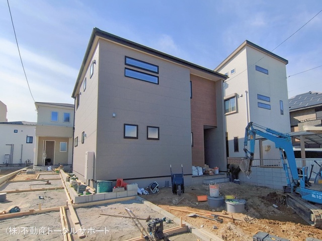 愛知県海部郡大治町大字長牧の新築戸建て外構写真 2026年2月19日撮影