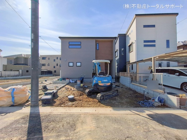 愛知県海部郡大治町大字長牧の新築戸建て外構写真 2026年2月19日撮影