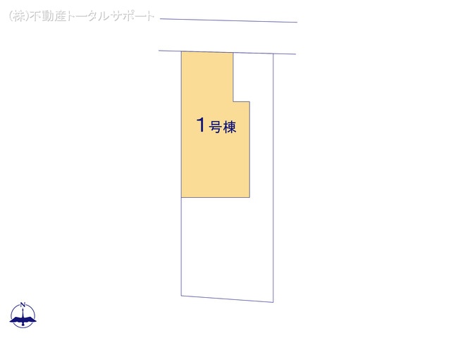 愛知県海部郡大治町大字長牧の新築戸建て全体区画図 ※図面と異なる場合は現況を優先