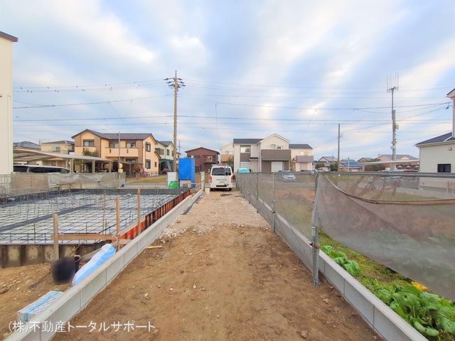 愛知県海部郡大治町大字長牧の新築戸建て基礎写真 2025年12月7日撮影