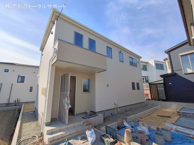 愛知県海部郡大治町大字長牧の新築戸建て外構写真 2026年2月19日撮影