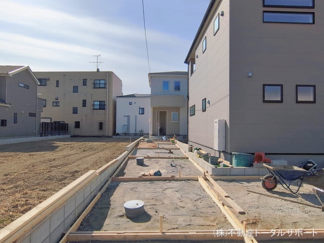 愛知県海部郡大治町大字長牧の新築戸建て外構写真 2026年2月19日撮影