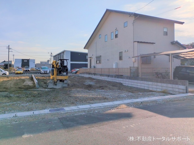 愛知県あま市下萱津平島の新築戸建て更地・土地写真 2025年12月16日撮影