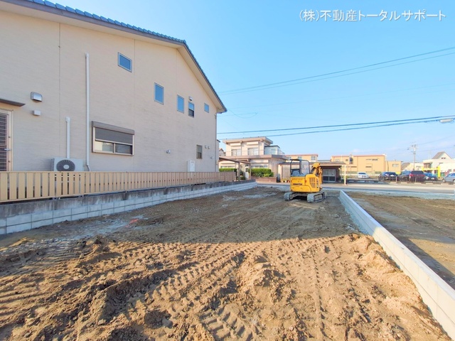 愛知県あま市下萱津平島の新築戸建て更地・土地写真 2025年12月16日撮影