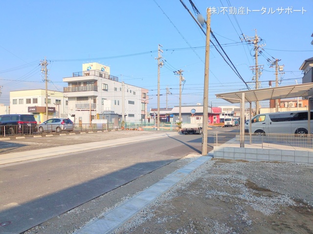 愛知県あま市下萱津平島の新築戸建て更地・土地写真 2025年12月16日撮影