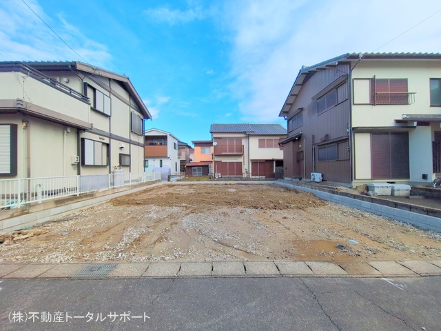 愛知県愛西市北一色町北田面の新築戸建て更地・土地写真 2025年12月25日撮影