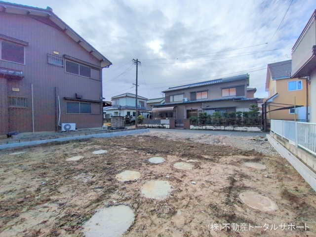 愛知県愛西市北一色町北田面の新築戸建て更地・土地写真 2025年12月25日撮影