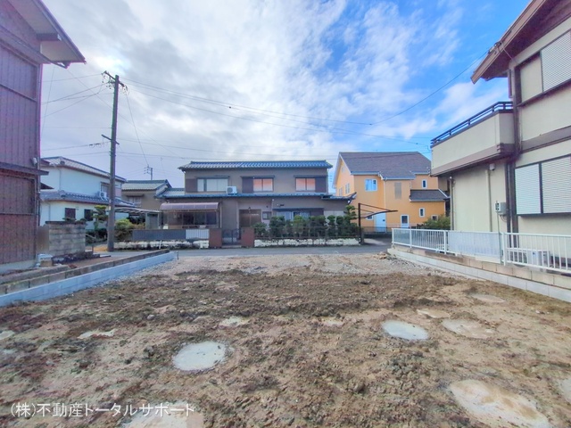 愛知県愛西市北一色町北田面の新築戸建て更地・土地写真 2025年12月25日撮影