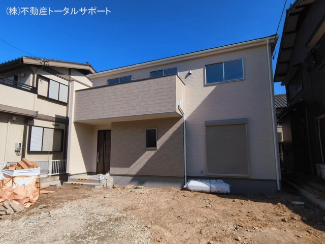 愛知県愛西市北一色町北田面の新築戸建て外構写真 2026年3月8日撮影