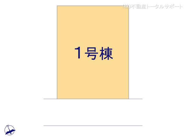 愛知県愛西市北一色町北田面の新築戸建て全体区画図 ※図面と異なる場合は現況を優先
