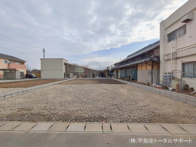 愛知県稲沢市矢合町面棒堀の新築戸建て更地・土地写真 2026年1月26日撮影