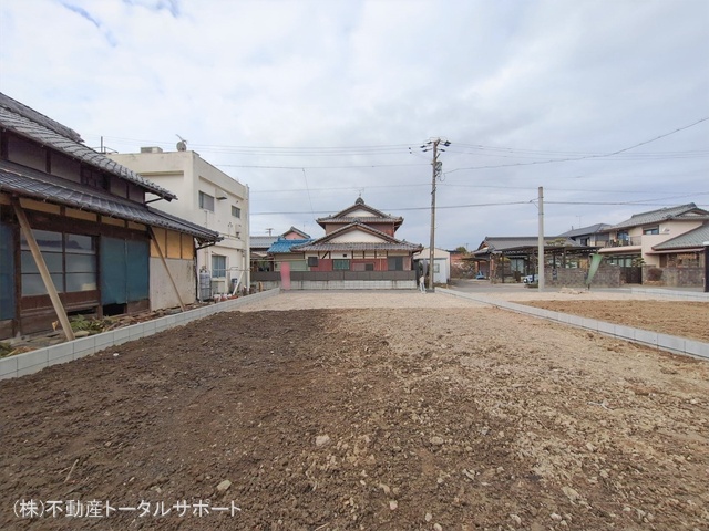愛知県稲沢市矢合町面棒堀の新築戸建て更地・土地写真 2026年1月26日撮影