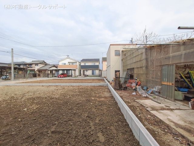 愛知県稲沢市矢合町面棒堀の新築戸建て更地・土地写真 2026年1月26日撮影