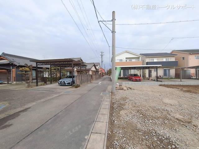 愛知県稲沢市矢合町面棒堀の新築戸建て更地・土地写真 2026年1月26日撮影