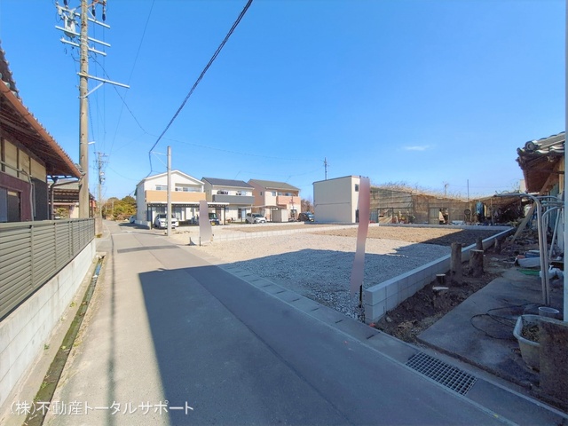 愛知県稲沢市矢合町面棒堀の新築戸建て更地・土地写真 2026年2月17日撮影