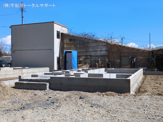 愛知県稲沢市矢合町面棒堀の新築戸建て基礎写真 2026年3月9日撮影