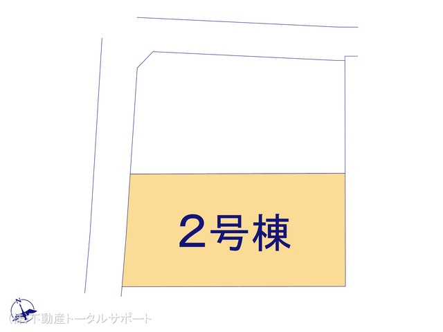 愛知県稲沢市矢合町面棒堀の新築戸建て全体区画図 ※図面と異なる場合は現況を優先