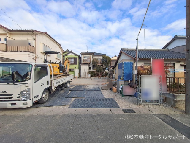 愛知県愛西市西保町西川原の新築戸建て更地・土地写真 2026年1月27日撮影