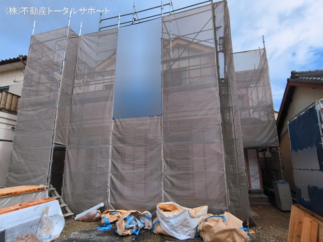 愛知県愛西市西保町西川原の新築戸建てシート写真 2026年3月18日撮影