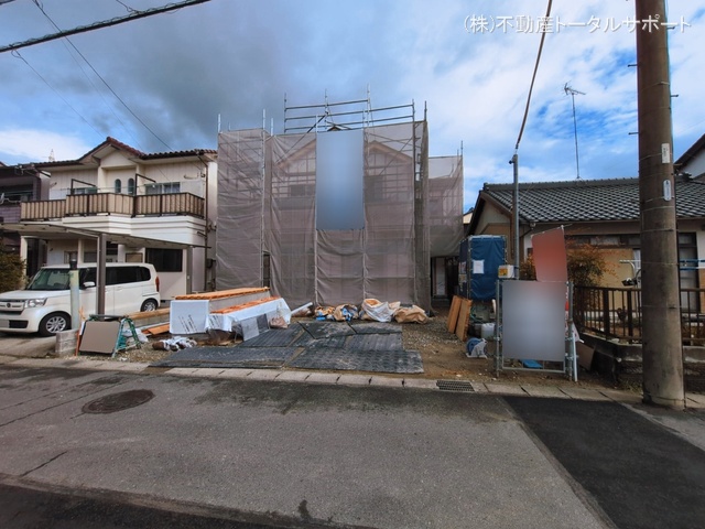 愛知県愛西市西保町西川原の新築戸建てシート写真 2026年3月18日撮影