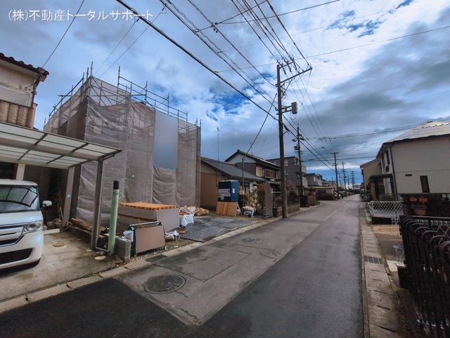 愛知県愛西市西保町西川原の新築戸建てシート写真 2026年3月18日撮影